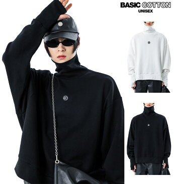 BASIC COTTON ベーシックコットン BCN WARMER POLA ウォーマーポラ MTM トップス/全2色 【あす楽対応】正規品 韓国 韓国ブランド 韓国ファッション カットソー トップス T スウェット トレーナー メンズ レディース ユニセックス 原宿系 長袖