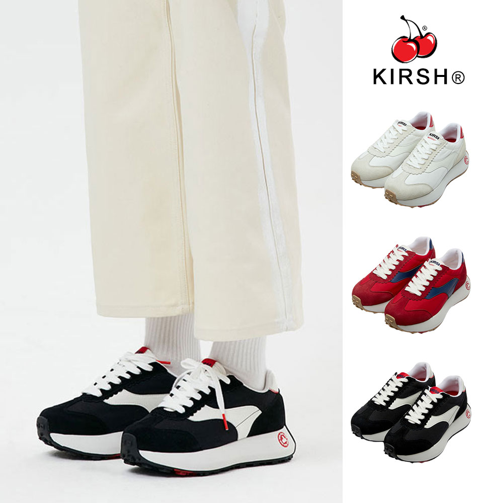 KIRSH SHOES JOGGER LS キルシー ジョガー ローカットシューズ/全3色 韓国ブランド 韓国ファッション 靴 シューズ レディース スニーカー 厚底スニーカー