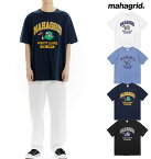 mahagrid マハグリッド 正規品 コビーベルシティTEE/全4色【あす楽対応】韓国ブランド 韓国ファッション Tシャツ 半袖Tシャツ クルーネック 定番 トップス カジュアル メンズ レディース ユニセックス