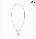 OY オーワイ 正規品 スプリットオードリーネックレス/全1色韓国 韓国ブランド 韓国ファッション アクセサリー ネックレス くま ベア オードリー