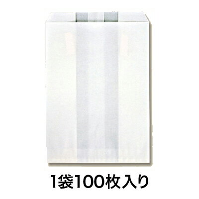 【耐油袋（手提袋・お持ち帰り用袋）】耐油ガゼットパック 大 白無地