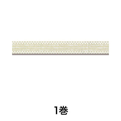 【セロテープ】柄セロテープ 15×25 チェッカー