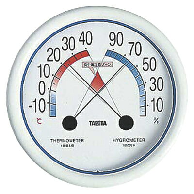 タニタ No.5488 食中毒注意ゾーン付温湿度計
