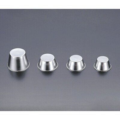 【ブラックフライデー！ポイント最大10倍】(S) 18-8プリンカップ 中 90cc No.159