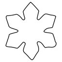 たかもりの生抜 雪の結晶 #3