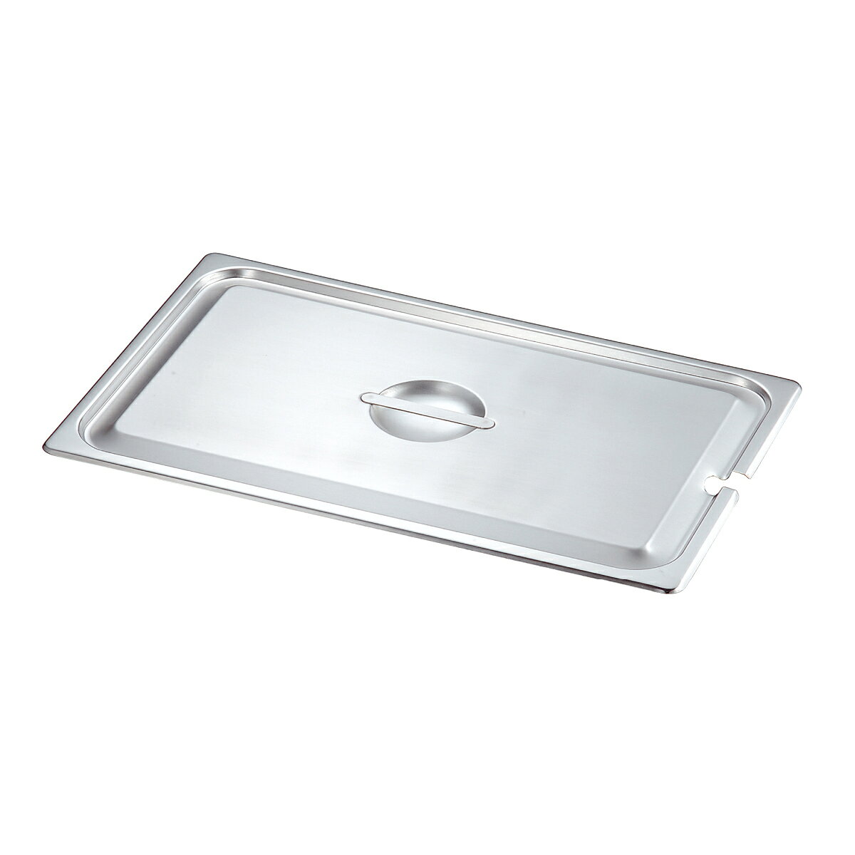 【商品仕様】■品番：K032013■サイズ：外寸横×外寸縦 t=板厚 : 532×330mm t=0.7mm■素材：18-8ステンレス■生産地：燕三条■JANコード：4954057921107■納期：3〜5営業日以内発送※製造状況により納期が変動する場合がございます。【特徴】ホテルパン 2100・2　シリーズ　蓋【注意事項】※こちらの商品は代引きでの発送が出来かねます。※画像は実物の色味にできるだけ近づけておりますが、ご覧になっているモニター・パソコン等により実際の商品と多少色味が異なる場合がございます。色味が異なる等のクレームはお受けできませんので、ご了承ください。ご注文完了後に在庫確認・確保となります。そのため、タイミングによっては欠品の場合もございますので予めご了承ください。