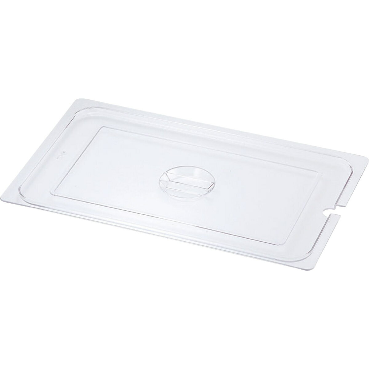 KO ホテルパン PC製 蓋 NC(切込穴付) 1/2