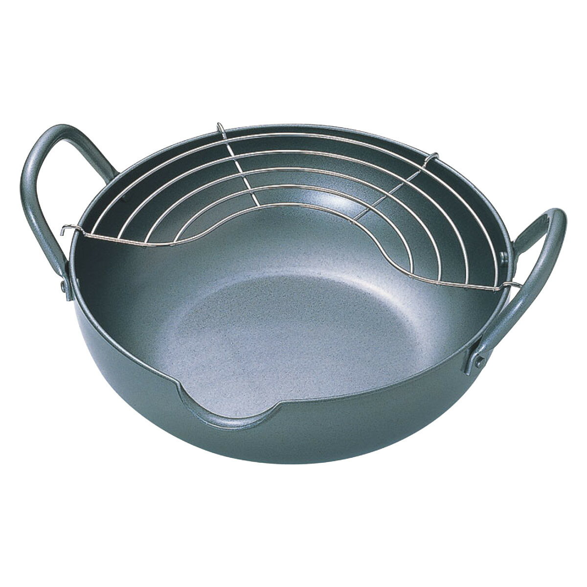 【ブラックフライデー！ポイント最大10倍】極天 極厚揚げ鍋 24cm GT-24W