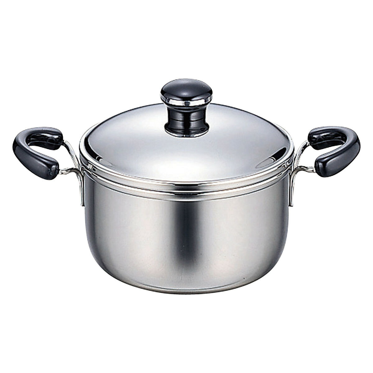 オブジェ OJ-34 ミニ深型両手鍋 14cm(1.2L)