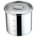 UK 18-8 丸 深型キッチンポット 18cm(4.5L)手無