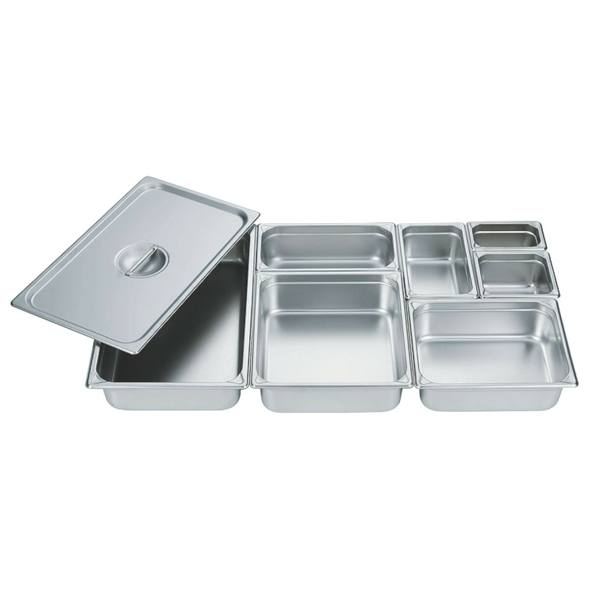 【ブラックフライデー！ポイント最大10倍】HG 18-8 ホテルパン 1/1 100mm 7004