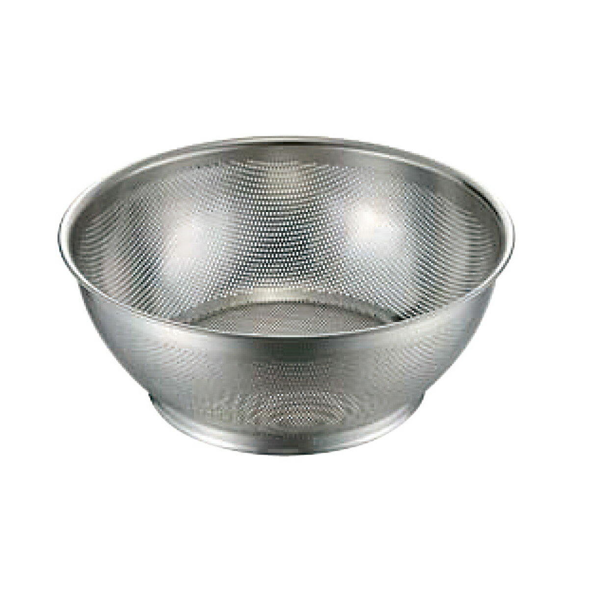 UK 18-8パンチング浅型ザル 35cm