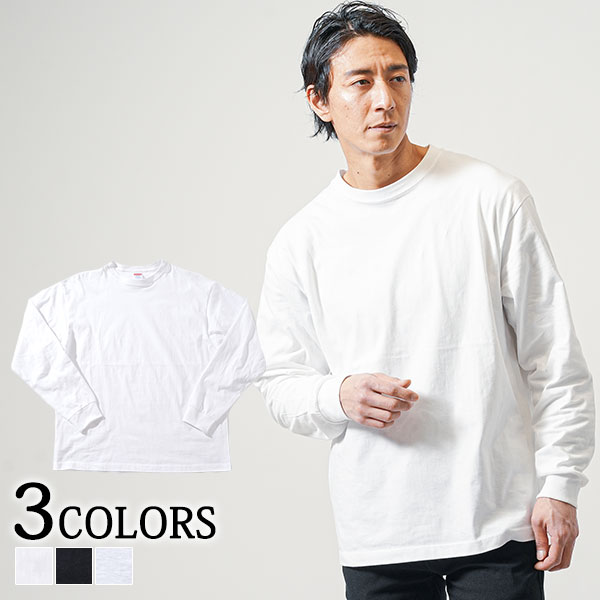 長袖tシャツ 長袖 tシャツ メンズ カットソー トップス Tシャツ コットン 綿 クルーネック 春 秋 冬 服 30代 40代 50代 メンズファッション メンズ長袖Tシャツ メンズ春ファッション メンズ40代tシャツ メンズろんt