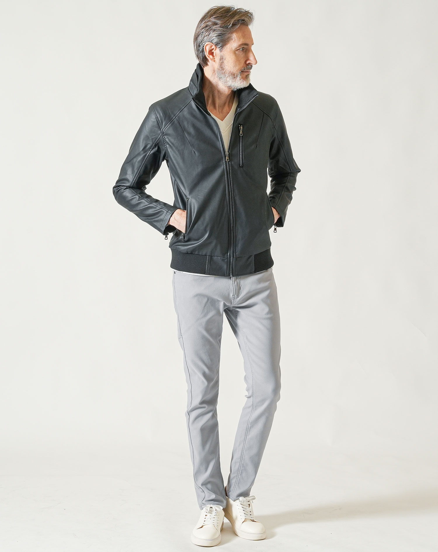 60代ファッション メンズ 春 60代 ファッション カジュアル 男性 シニア 向け 70代 70代男性 プレゼント コーデセット マネキン買い ジャケット vネック tシャツ ストレッチ パンツ ファッション 50代 ちょいワル イケオジ シニア服 ジャケットメンズ60代