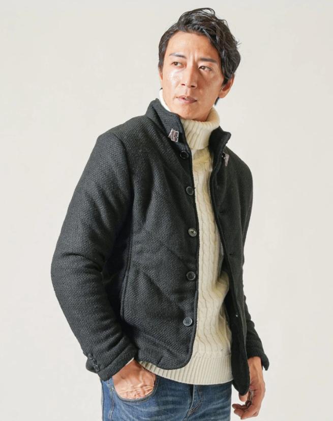 PUベルト付キルティング スタンドカラー 中綿ダウンジャケット ジャケット メンズ アウター メンズアウター冬 ダウンジャケット メンズダウンジャケット 冬 秋 40代 50代 メンズファッション ファッション スタンドカラージャケット メンズダウン メンズファッション冬50代