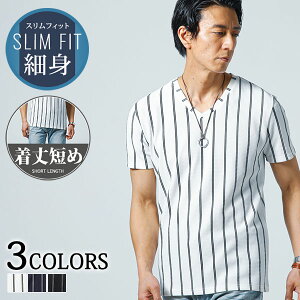 vネック tシャツ メンズ 半袖 vネックtシャツメンズ 半袖vネック カットソー トップス ストレッチ スリム ストライプ 大人 T-シャツ 夏服 白tシャツ 夏 ストレッチ綿tシャツ メンズtシャツ ティーシャツ 半袖シャツ メンズ夏シャツ 春夏 ショートスリーブ ボディライン