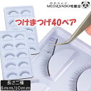 【40ペア（80個入）セット】練習用 シンプル 付けまつげ つけまつげ 8mm10mm アイラッシュ トレーニング まつ毛エクステンション 練習 エクステ まつ毛エクステ まつげエクステ アイラッシュサロン 練習用付けまつげ　【送料無料】