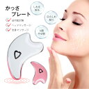 カッサ かっさ かっさプレート 電動かっさ ステンレス テラヘルツ 電動かっさプレート 温熱 小顔 アップ 首 温感 EMS 顔 イオン導入 ボデケア 肩 イオ...