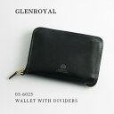 グレンロイヤル 革財布 メンズ 財布 ブランド財布 レディース メンズ グレンロイヤル GLENROYAL WALLET WITH DIVIDERS 財布 ジャバラ 蛇腹 ブライドルレザー アコーディオン財布 ブラック シガー タン グレー 03-6025 ラウンドファスナー財布 二つ折り 正規品 パスポート ブラウン 黒 茶 本革 革