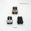 TEMPERATE テンパレイト PIERRE ピエール タッセル付き サンダル フラット レディース グレー アッシュ ブラック ブラウン 晴雨兼用 雨の日 晴れの日 普段 デイリー リゾート プール 履きやすい 旅行 ラバーサンダル 雨靴 雨 梅雨 レイン ラバーシューズ ラバー素材 PVC