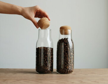 KINTO キントー BOTTLIT ボトリット キャニスター 600ml コーヒー コーヒー豆 保存瓶 おしゃれ 耐熱 ガラスボトル 珈琲 見せる 収納 丁寧な暮らし プレゼント ギフト 電子レンジOK 食器洗浄OK