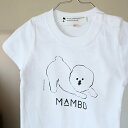 CLASKA クラスカ キッズ Tシャツ MAMBO 80サイズ 100サイズ イラスト 子供 子供服 半袖 コットン 綿 男の子 女の子 白 ホワイト ブラン...