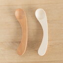 スナオラボ むくり ベビースプーン SUNAOLAB. 食器 スプーン カトラリー 幼児用食器 子供用 ベビー 離乳食 木製 天然木 天然素材 チェリー メープ...