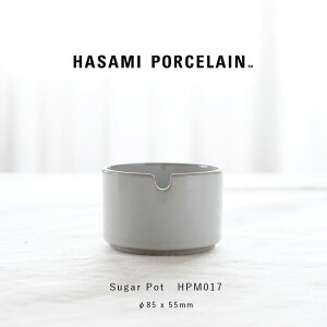 HASAMI PORCELAIN ハサミポーセリン Sugar Pot シュガーポット クリア HPM017 波佐見焼 日本製 収納 陶器 西海陶器 磁器 ギフト プレゼント ジャム 砂糖 お菓子 キャンディ 調味料 おしゃれ デザイン キッチン 食器 北欧