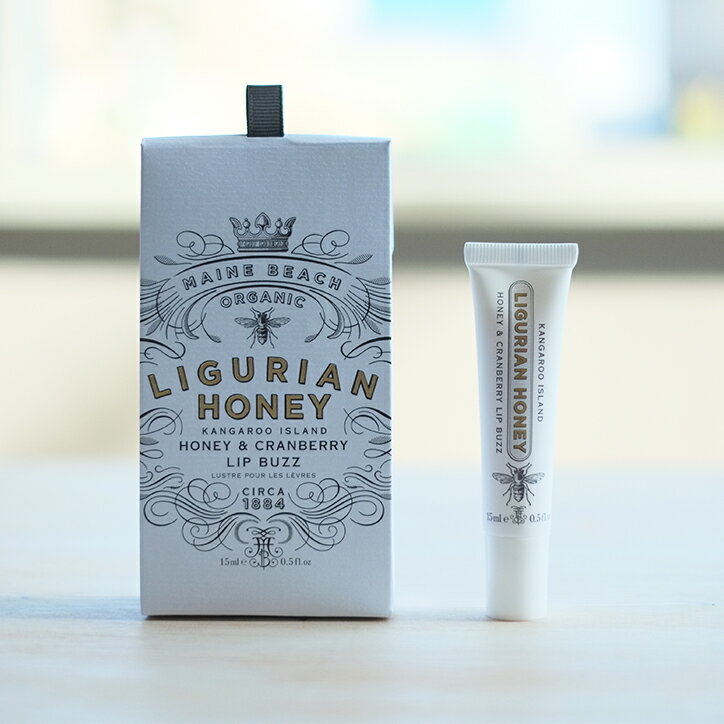 LIGURIAN HONEY リグリアンハニー Lip Balm リップバーム オーガニック リップ シアバター ミツロウ 蜂蜜 ハチミツ 保湿 15ml おしゃれ 女性 母の日 誕生日 ギフト プチギフト プレゼント 贈り物 MAINE BEACH マインビーチ