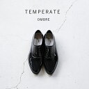 TEMPERATE テンパレイト OMBRE オンブル レインシューズ モード BLACK レディース レインシューズ 雨靴 靴 マニッシュ ブラック