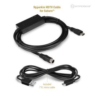 �ڥϥ��ѡ������Hyperkin ���������������� HDMI����С��� HDTV Cable for Saturn - Hyperkin
