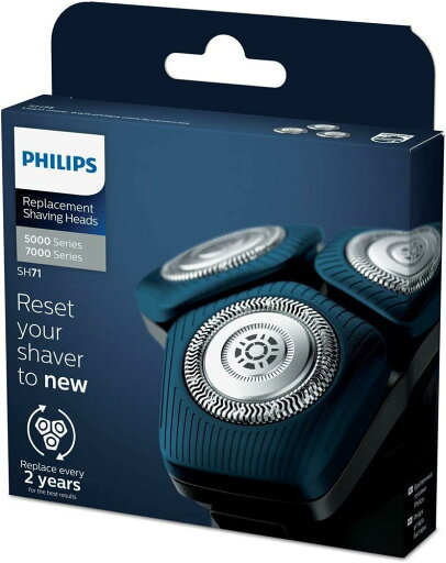 【Philips】フィリップス メンズシェーバー 7000シリーズ 替刃 SH71/51 替え刃 SH71 50 S5000 S7000 海外純正 正規品 【Philips】フィリップス メンズシェーバー 7000シリーズ 替刃 SH71/51 替え刃 SH71 50 S5000 S7000 海外純正 正規品