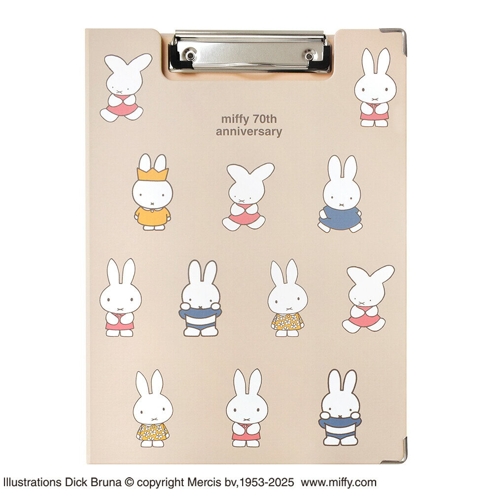 【レビュー投稿で次回使えるクーポンプレゼント中！】セントレディス ミッフィー クリップボード 70th ..