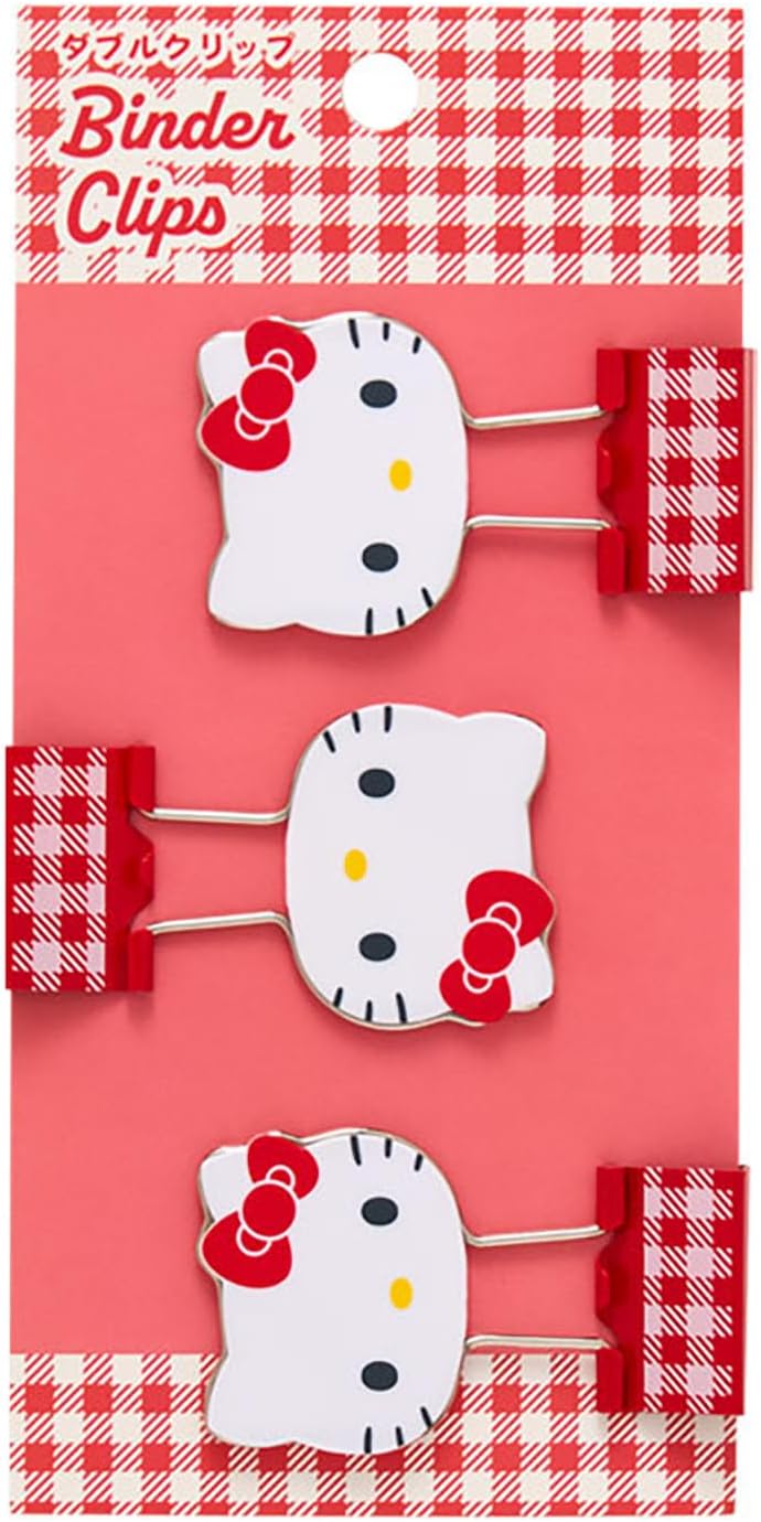 【レビュー投稿で次回使えるクーポンプレゼント中！】サンリオ SANRIO ダブルクリップ 3個セット ハロ..