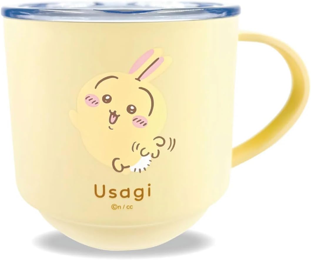 【レビュー投稿で次回使えるクーポンプレゼント中！】ちいかわ スタッキング蓋つきステンレスマグ うさぎ ステンレス製マグカップ CKW-341