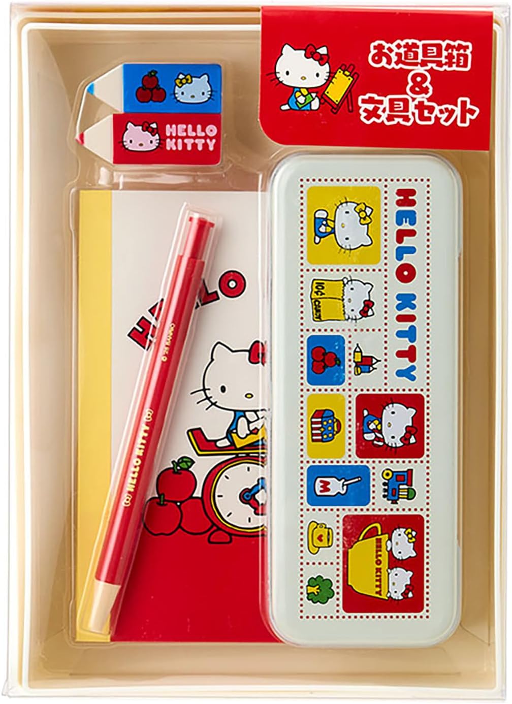 激レア！希少！キティ　文具　まとめ売り 激レア・未使用品]サンリオ ハローキティ 昭和 平成 レトロ 文具