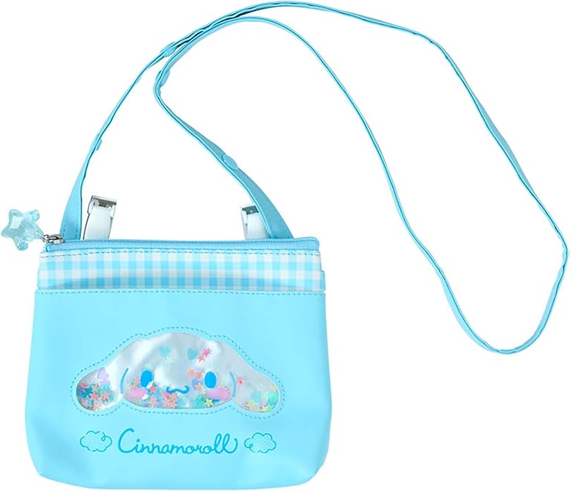 Pochettes - 【レビュー投稿で次回使えるクーポンプレゼント中！】サンリオ SANRIO ショルダー付きポケットポーチ ポシェット 子供 キッズ シナモロール シナモン 388009 小物入れ ポケットみたいなポーチ