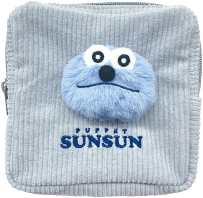 パペットスンスン PUPPET SUNSUN ぬいぐるみ付きポーチ スンスン SN13-01 小物入れ 化粧ポーチ アクセサリーポーチ