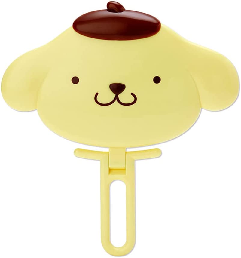 【レビュー投稿で次回使えるクーポンプレゼント中!】サンリオ(SANRIO) ポムポムプリン フェイス形ハンドミラー 740691
