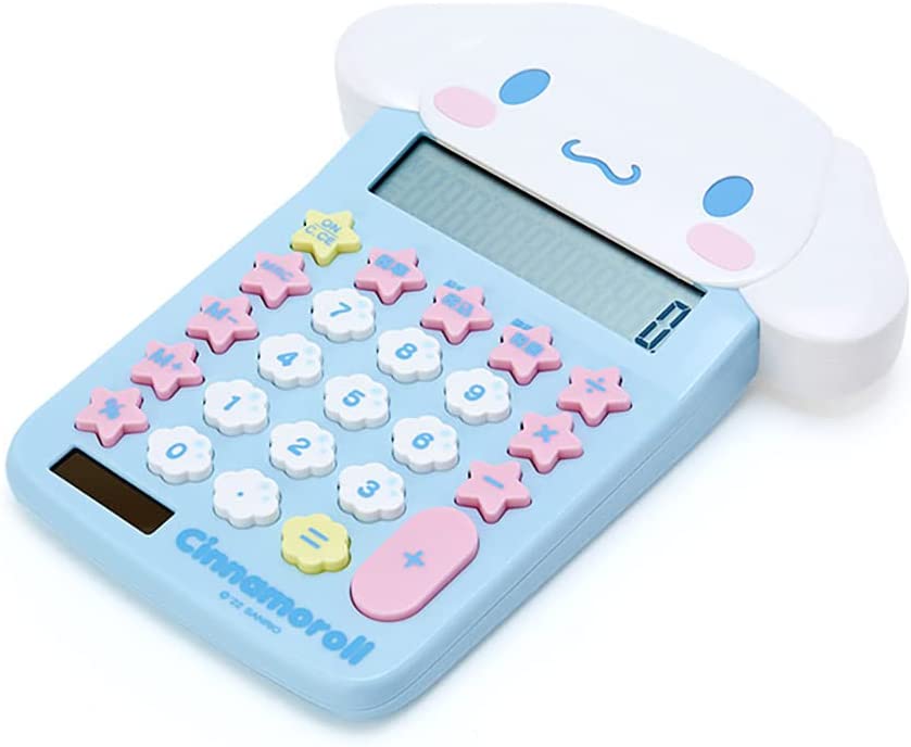 【次回当店で使えるクーポンプレゼント中！】サンリオ(SANRIO) シナモロール フェイス形キー電卓 633925 シナモン