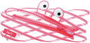 【レビュー投稿で次回使えるクーポンプレゼント中!】ジップイット ZIPIT ZP クリアモンスターポーチ JAPAN (ピンク) ペンケース 筆箱