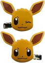 【レビュー投稿で次回使えるクーポンプレゼント中!】イーブイ 前髪ヘアクリップ ポケモン ポケットモンスター マリモクラフト ヘアピン