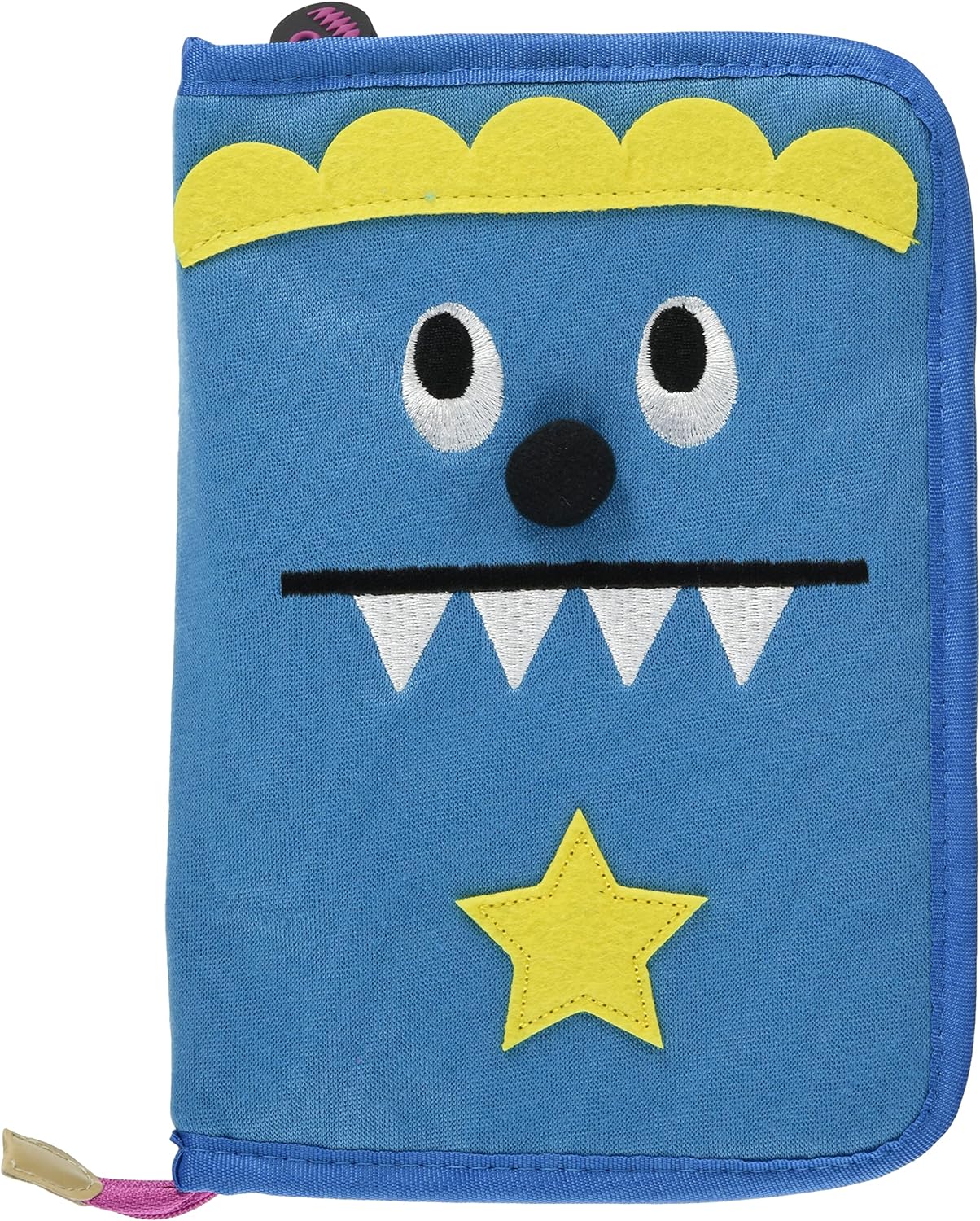 【レビュー投稿で次回使えるクーポンプレゼント中!】ニックナック Monster GRONK マルチケース 青 ブルーキー ベビーマルチケース 母子手帳ケース 02697-01