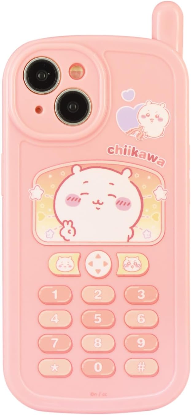 【レビュー投稿で次回使えるクーポンプレゼント中！】グルマンディーズ ちいかわ iPhone 15 / 14 対応 レトロガラケー風ケース ちいかわ CK-38A