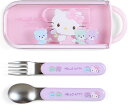 【レビュー投稿で次回使えるクーポンプレゼント中!】サンリオ SANRIO ハローキティ キティちゃん ランチコンビセット スプーン フォーク カトラリーセット ...