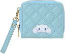 【レビュー投稿で次回使えるクーポンプレゼント中!】サンリオ SANRIO キルティング 二つ折りウォレット 財布 シナモロール シナモン 326445 サンリオオリジナル