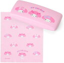【レビュー投稿で次回使えるクーポンプレゼント中!】サンリオ SANRIO メガネケース 眼鏡ケース マイメロディ マイメロちゃん メガネクロス付き 105155...