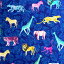 ɤ֤Ĳ ϡեѥʥϡAnimal kingdom(˥ޥ륭󥰥)ưʪ B&B FABRICS Volkswagen 1030-1311-470