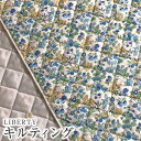 LIBERTYリバティプリント 国産タナローン生地キルティング(裏ポリエステルキルト生地)＜Nancy Ann＞(ナンシーアン)QUILT3286253VE