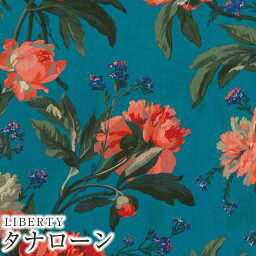 LIBERTYリバティプリント 国産タナローン生地(エターナル)＜Decadent Blooms＞(デカダントブルームス)3638232LCE